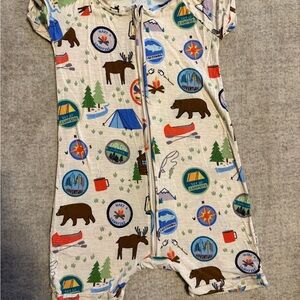 Little Sleepies The Great Outdoors Kids Pajamas - Multicolor